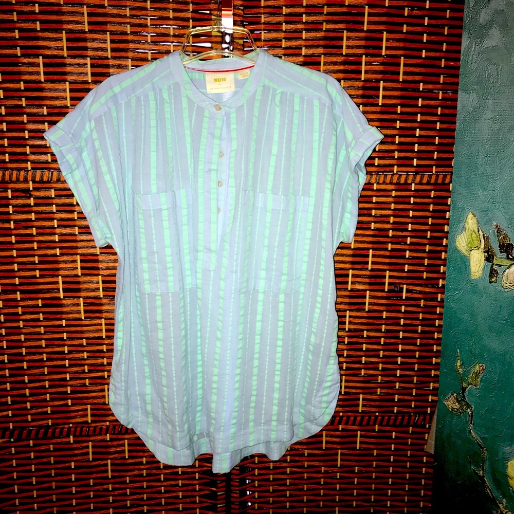 Maeve anthropologie blouse size M